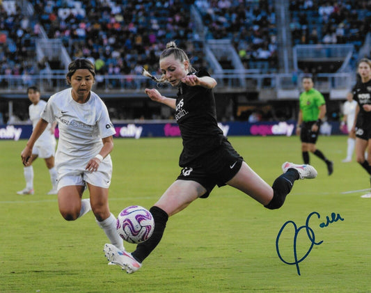 Signed Gabrielle Carle Team Canada Womens Soccer Autographed 8x10 Photo #8