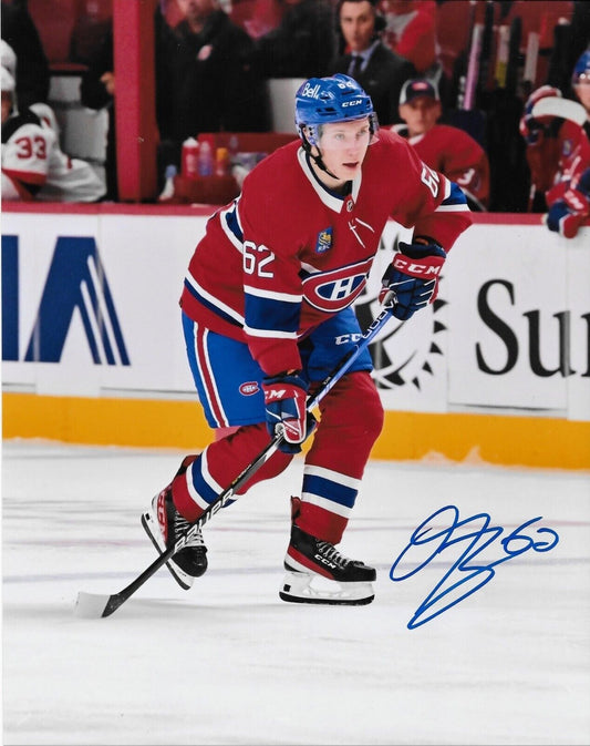 Signed Owen Beck Montreal Canadiens Autographed 8x10 Photo #3 Original