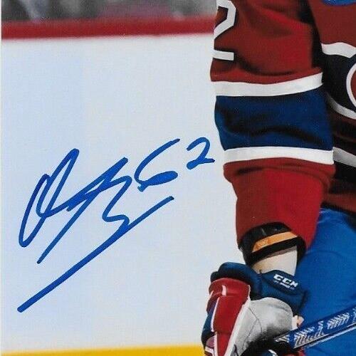 Signed Own Beck Montreal Canadiens 2022 Draft Pick 8x10 Photo #6 Original