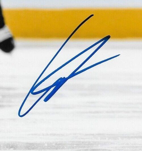 Photo autographiée 8x10 des Canadiens de Montréal signée Lias Andersson #1 Original