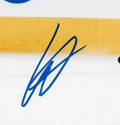 Signed Lias Andersson Montreal Canadiens Autographed 8x10 Photo #2 Original