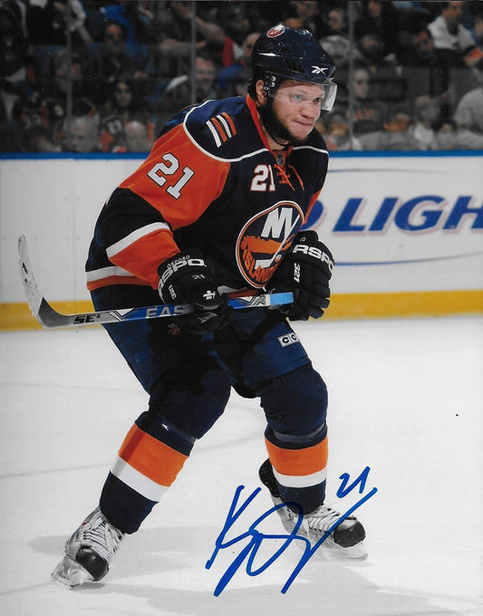 Signed Kyle Okposo New York Islanders Autographed 8x10 Photo #4 Original