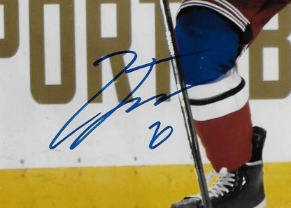 Signed Zac Jones New York Rangers Autographed 8x10 Photo #3 Original