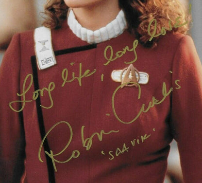 Signed Robin Curtis Star Trek Lt, Saavik Autographed 8x10 Photo #1 Original