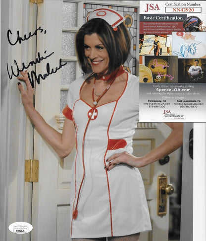 Signed Wendie Malick Hot in Cleveland 8x10 Photo #1 Original JSA Authentication