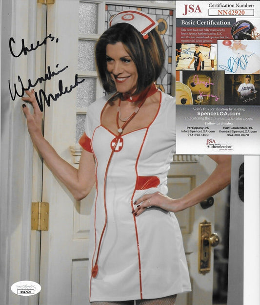 Signed Wendie Malick Hot in Cleveland 8x10 Photo #1 Original JSA Authentication