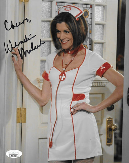 Signed Wendie Malick Hot in Cleveland 8x10 Photo #1 Original JSA Authentication
