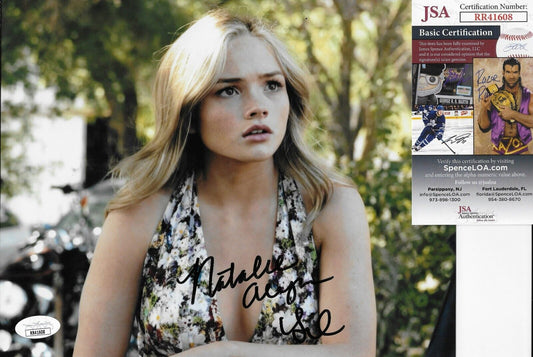 Signed Natalie Alyn Lind Autographed 8x10 Photo #1 Original JSA Authentication