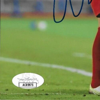 Signed Christine Sinclair Jordyn Huitema Soccer Tokyo Olympics 8x10 Photo w JSA
