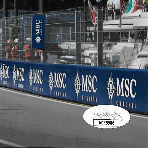 Photo 8x10 signée Oscar Piastri McLaren Mercedes Formule 1 #2 Authentification JSA