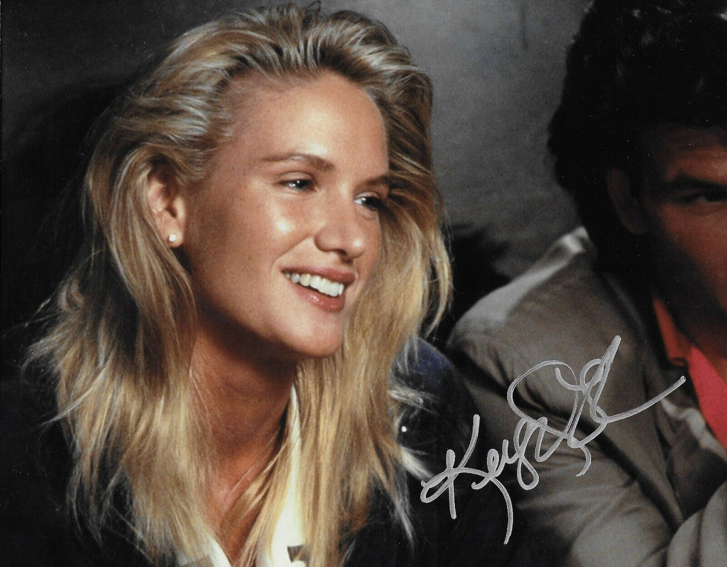 Photo 8x10 autographiée de Kelly Lynch Road House Cocktail #3 Original