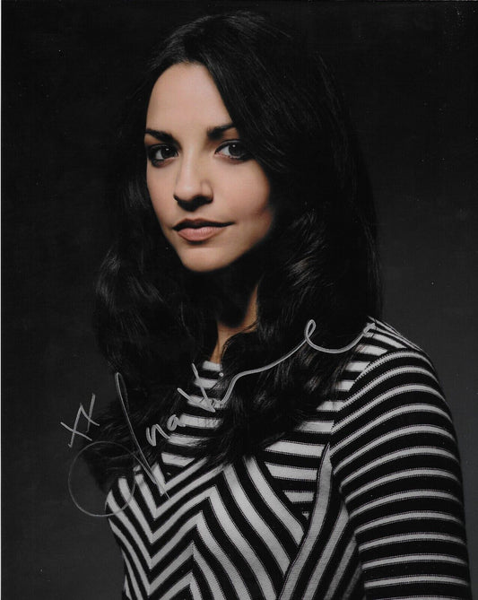 Signé Ana Villafane Sur tes pieds Gloria Estefan 8x10 Photo #1 Original
