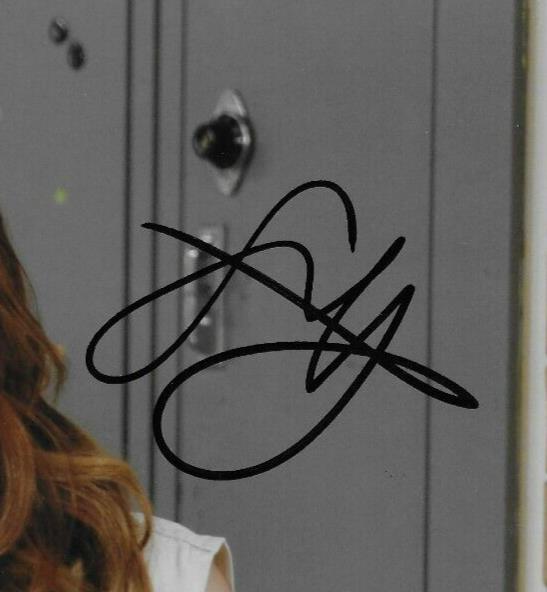 Photo 8x10 autographiée par Sadie Stanley des Goldberg #2 Original