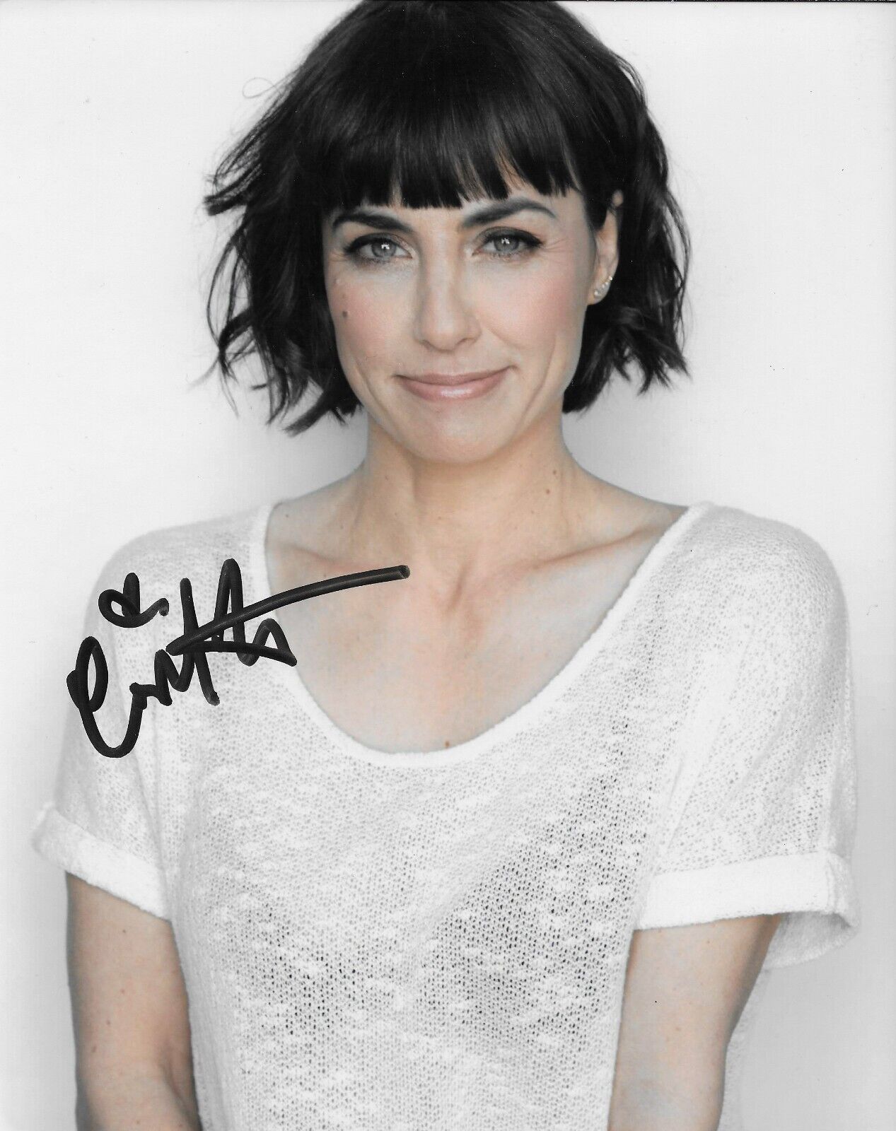 Photo 8x10 autographiée de Constance Zimmer, star de la télévision et du cinéma, n°1, originale