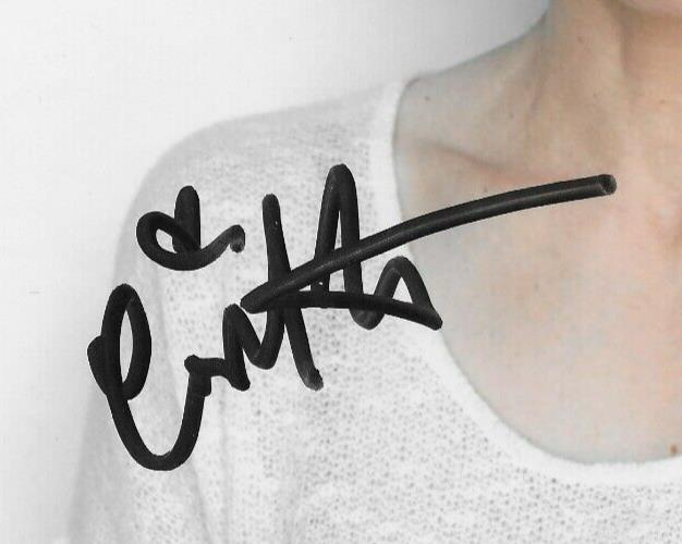Photo 8x10 autographiée de Constance Zimmer, star de la télévision et du cinéma, n°1, originale