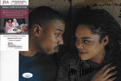 Signed Tessa Thompson Autographed Creed 8x10 Photo #4 with JSA Authentication