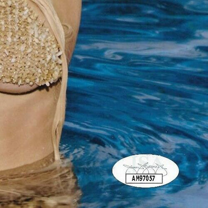 Photo 8x10 signée Kim Petras Sports Illustrated n°1 avec authentification JSA