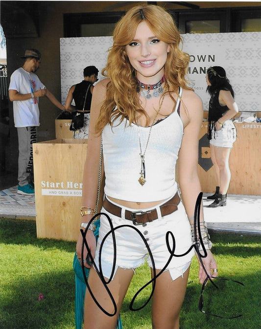 Signed Bella Thorne Shake It Up Autographed 8x10 Photo #2 Original