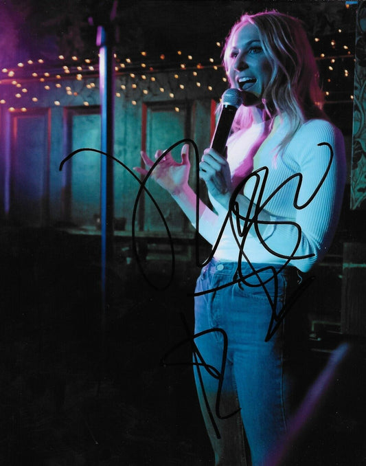 Photo autographiée 8x10 de la comédienne Nikki Glaser n°2 originale