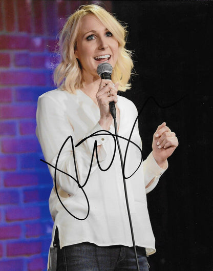 Photo autographiée 8x10 de la comédienne Nikki Glaser n°5 originale