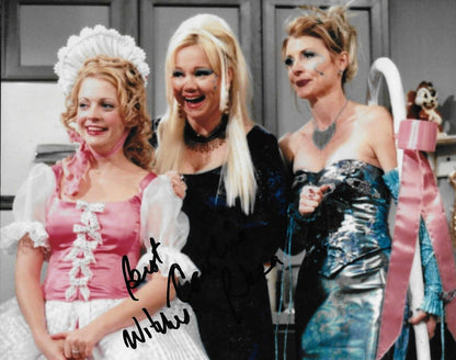 Photo 8x10 signée Caroline Rhea Sabrina l'apprentie sorcière autographiée 1 Original