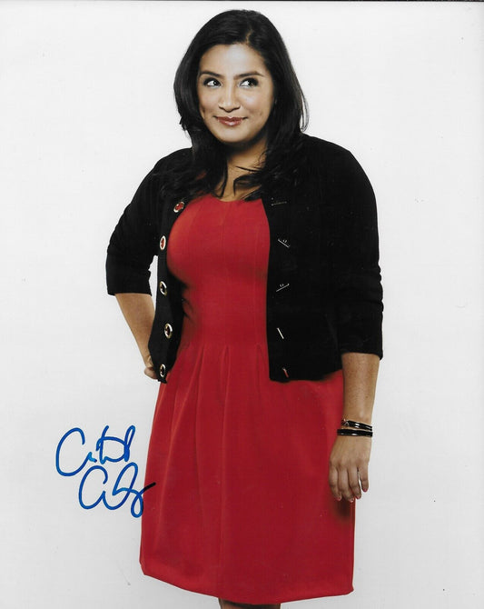 Photo 8x10 signée Cristela Alonzo, comédienne et actrice, n°2, originale