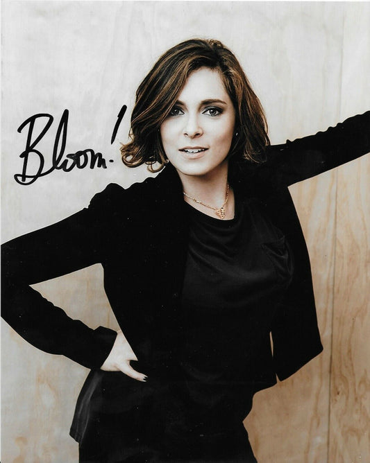 Photo dédicacée 8x10 de Rachel Bloom, comédienne et actrice, n°3, originale