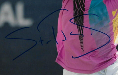 Photo dédicacée 8x10 de Stefanos Tsitsipas ATP Tennis #1 Original