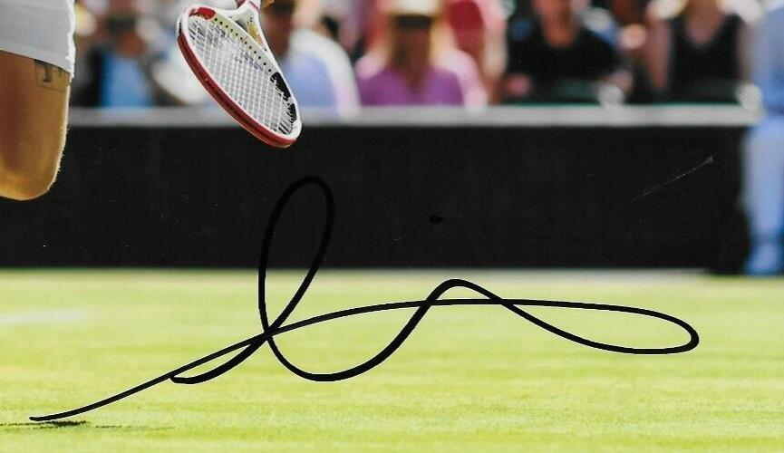 Photo autographiée 8x10 de Cameron Norrie ATP Tennis #4 originale