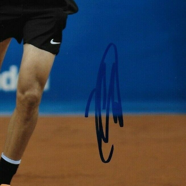 Photo autographiée 8x10 de Karen Khachanov ATP Tennis #1 Original