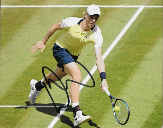 Photo autographiée 8x10 de Denis Shapovalov ATP Tennis #1 originale