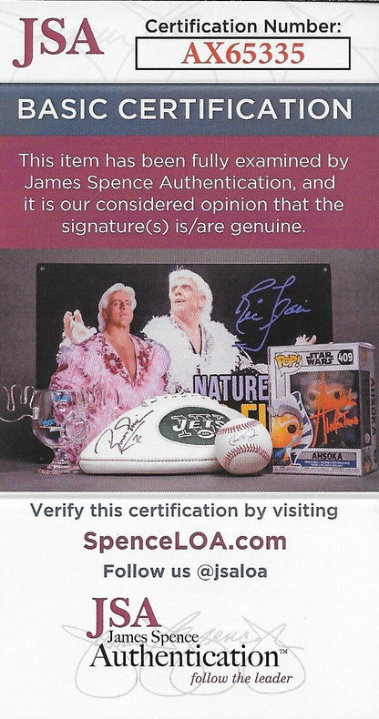 Photo originale signée Holger Rune ATP Tennis 8x10 #3 avec authentification JSA