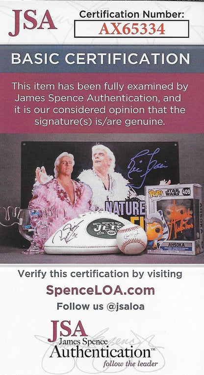 Photo originale signée Holger Rune ATP Tennis 8x10 #4 avec authentification JSA