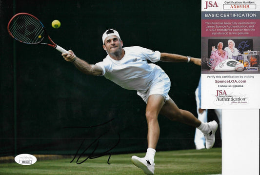 Signed Tommy Paul ATP Tennis 8x10 Photo #4 Original with JSA Authentication