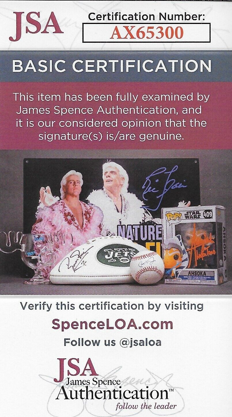 Signed Hassie Harrison Yellowstone Tacoma FD 8x10 Photo #4 w JSA Authentication