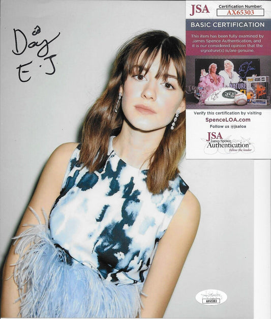 Signed Daisy Edgar Jones Normal People 8x10 Photo #2 with JSA Authentication