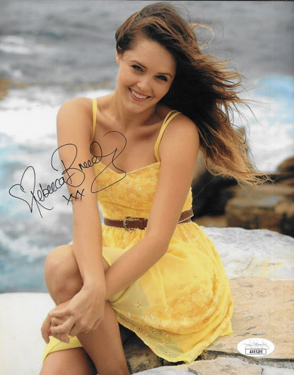 Signed Rebecca Breeds Clarice Original 8x10 Photo #2 with JSA Authentication