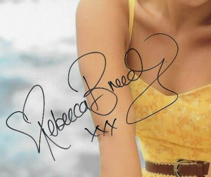 Signed Rebecca Breeds Clarice Original 8x10 Photo #2 with JSA Authentication
