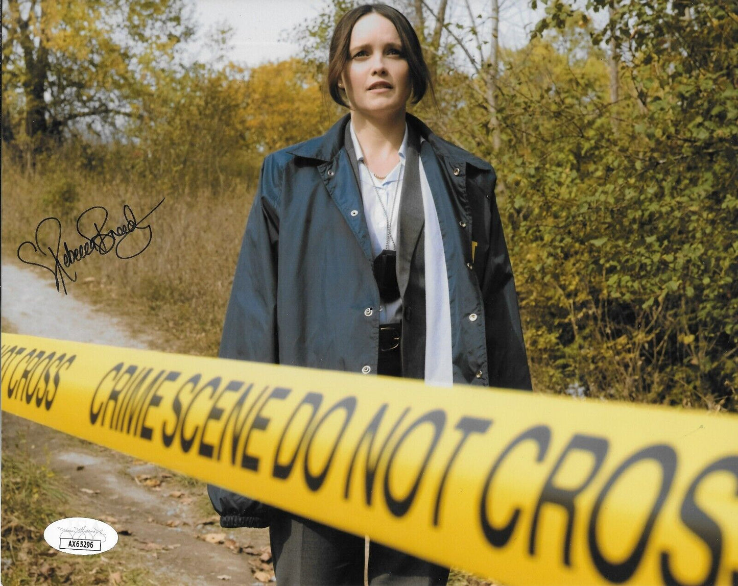 Signed Rebecca Breeds Clarice Original 8x10 Photo #3 with JSA Authentication