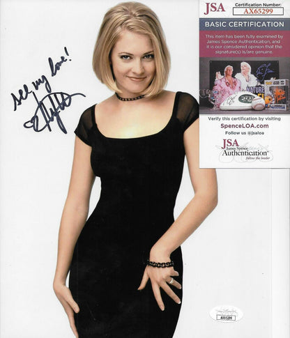Signed Melissa Joan Hart Clarissa Original 8x10 Photo #1 with JSA Authentication
