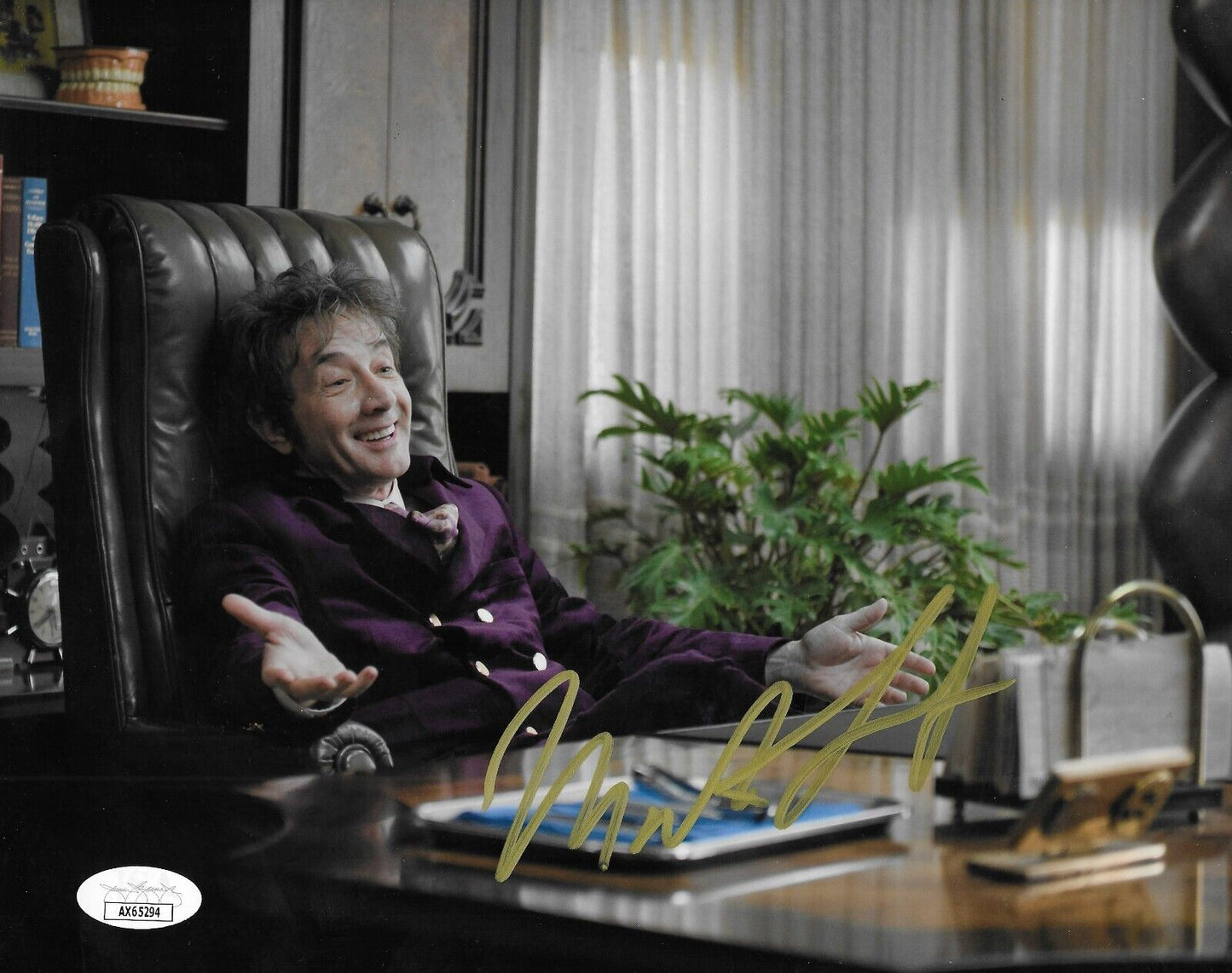 Photo originale autographiée de Martin Short, format 8x10, n°1, avec authentification JSA