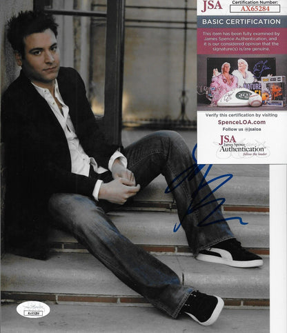 Signed Josh Radnor How I Met Your Mother 8x10 Photo #4 with JSA Authentication