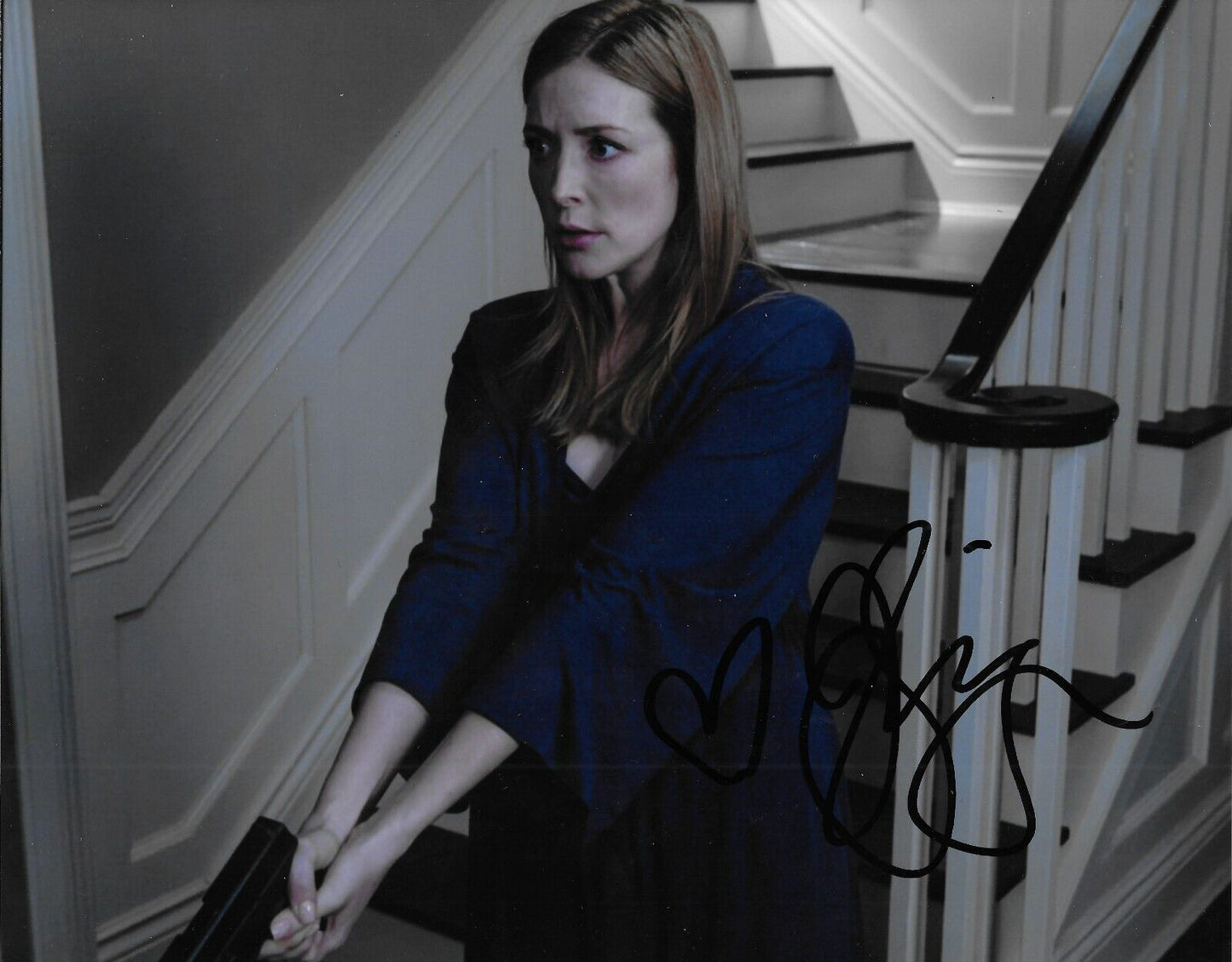 Photo 8x10 autographiée de Jennifer Finnigan Salvation n°1 originale