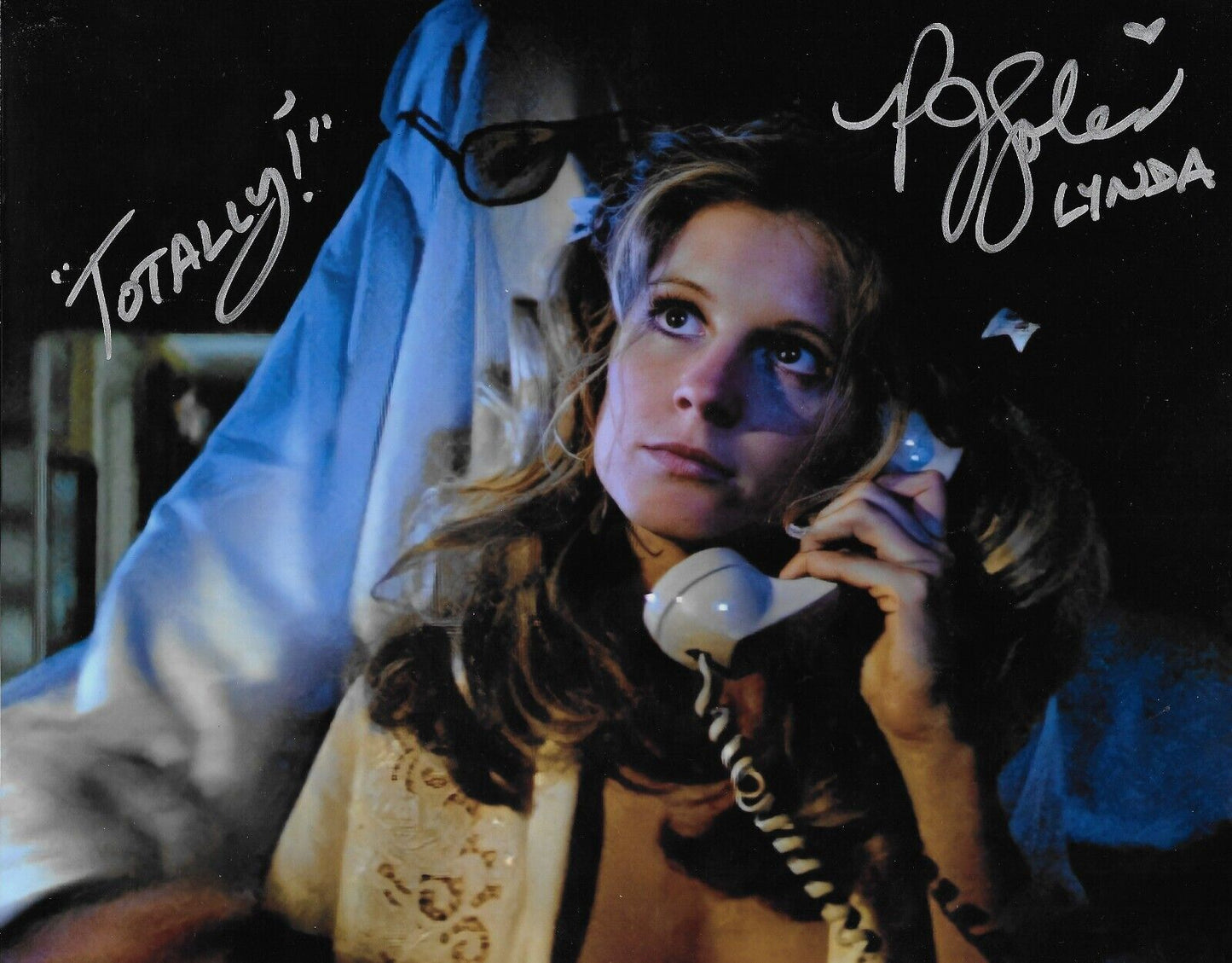 Photo 8x10 signée par l'actrice d'Halloween PJ Soles #3 Original