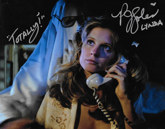 Photo 8x10 signée par l'actrice d'Halloween PJ Soles #3 Original