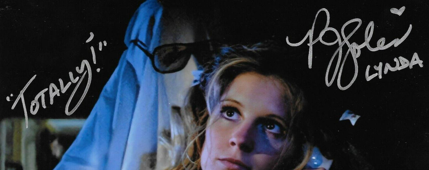 Photo 8x10 signée par l'actrice d'Halloween PJ Soles #3 Original