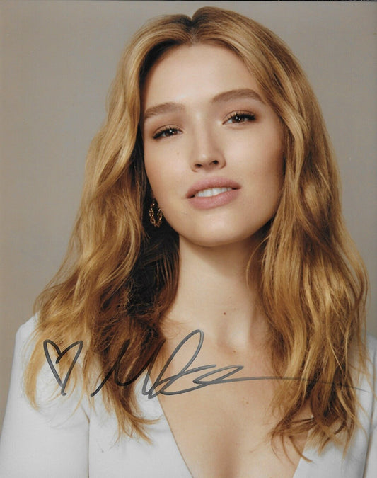 Photo 8x10 signée par Maddison Brown, actrice, mannequin, n°2, originale