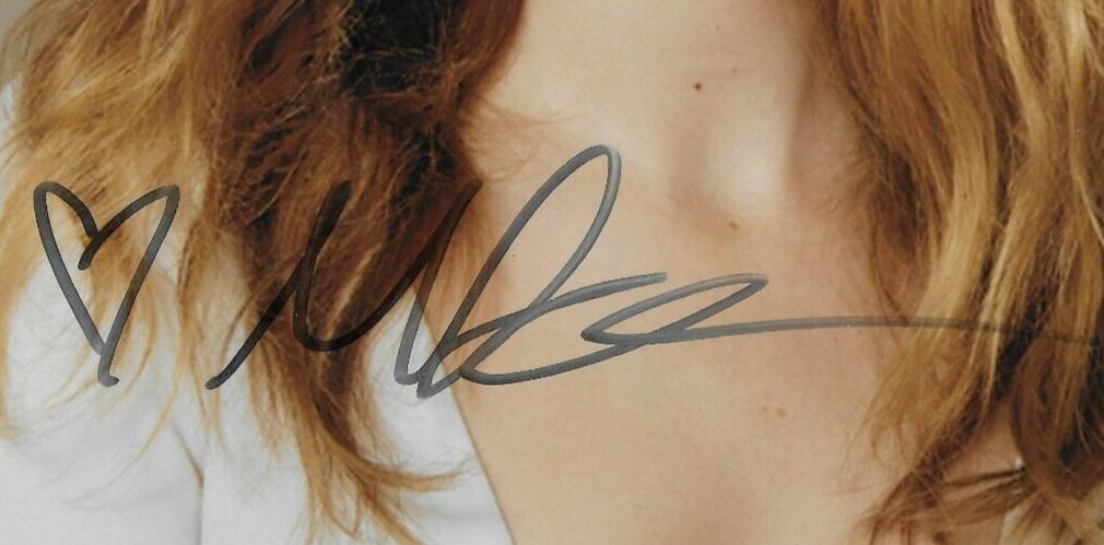 Photo 8x10 signée par Maddison Brown, actrice, mannequin, n°2, originale