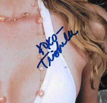 Photo 8x10 signée Trishelle Cannatella, modèle Playboy, dédicacée, n°1, originale