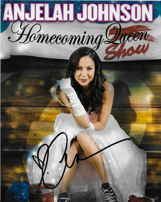 Photo autographiée 8x10 signée Anjelah Johnson Actrice Comédienne # 2 Original